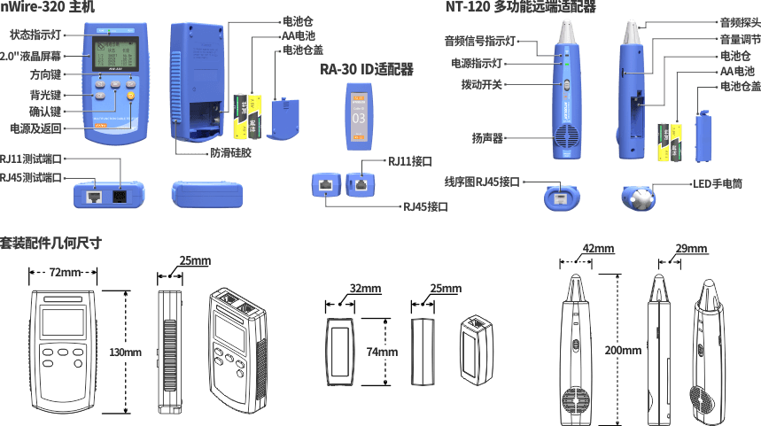 nWire-320線纜測試儀